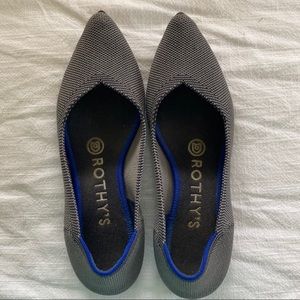 Rothy’s point flats